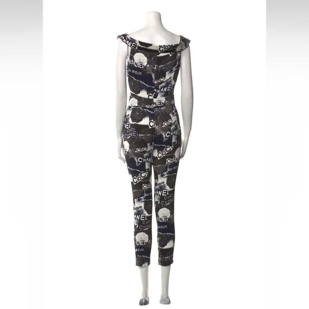 Vintage 2020 Chanel printed jumpsuit size XS - Picture 3 of 3